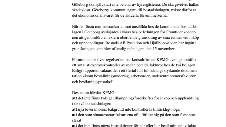 Vi tänker inte betala för bostadsbolagens slarv