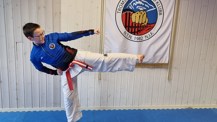 Tromsø Taekwon do 20220331_Isak M Foto Hanna_K. S. Leiros