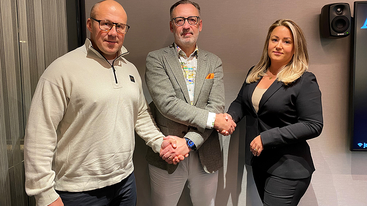 Daniel Rosborg, Peter Polland och Susanna Stolpe. 