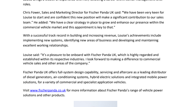 Fischer Panda UK_Appoints_New_Commercial_Manager.pdf