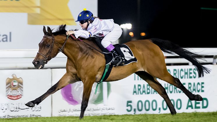 Stina Landh vinner i Abu Dhabi
