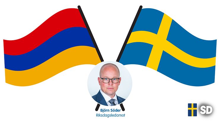 Björn Söder tilldelas Armeniens högsta civila utmärkelse, Mkhitar Gosh-medaljen