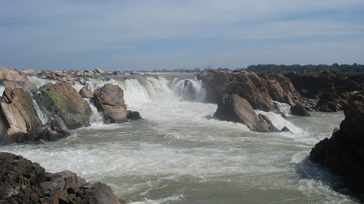 Kambodja Mekongfloden