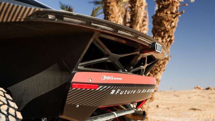 Audi RS Q e-tron - Dakar test Morocco (okt2023)