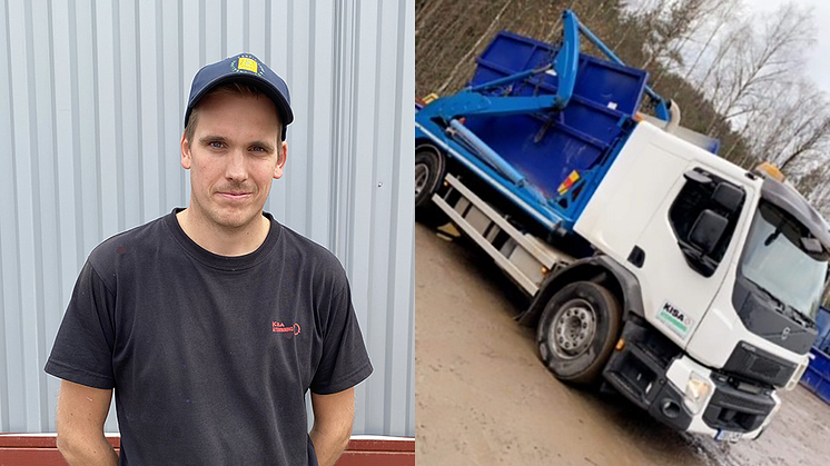 Patrik Pettersson, platschef på Kisa Återvinning