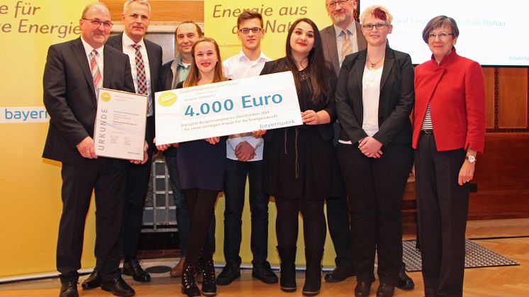 Bürgerenergiepreis Oberfranken_Realschule Rehau