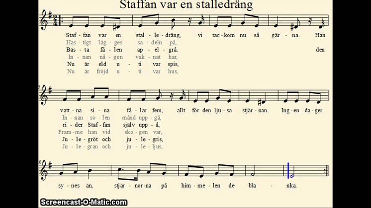 Lucia i Nordstan idag 13.00