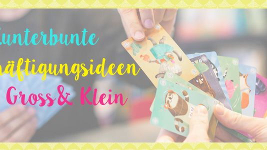 Beschäftigungsideen für die Zeit zu Hause