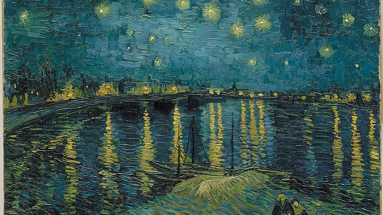 Vincent van Gogh Starry Night over Rhone 1888