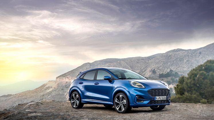 Nå er den nye kompakt-SUVen Ford Puma klar for Norge