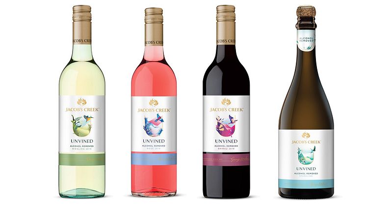 Jacob’s Creek UnVined introducerar en ny design