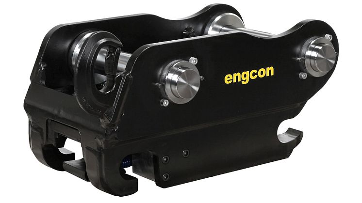 Engcon övergår helt till sitt egenutvecklade och säkra redskapsfäste Q-Safe
