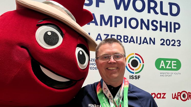 Emil Martinsson med fyra VM-medaljer i Baku