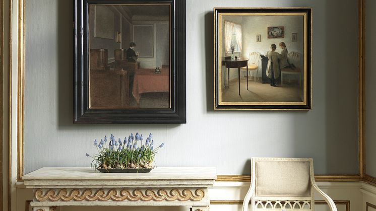 Vilhelm Hammershøi og Peter Ilsted