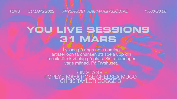 You live poster
