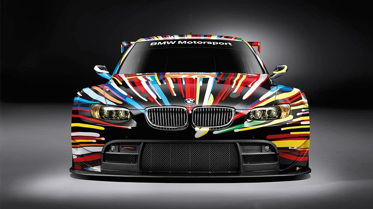 #17 BMW Art Car: BMW M3 GT2 fra 2010 af Jeff Koons