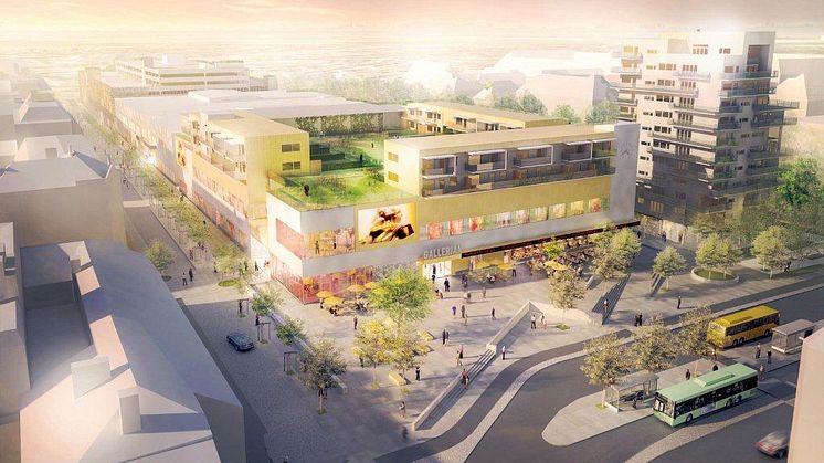 Torget vid gamla Resecentrum har fått nytt namn - Hästtorget