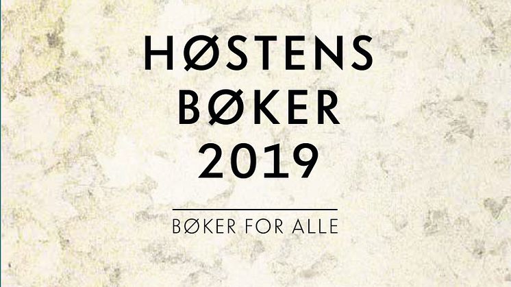 Høstens bøker fra Cappelen Damm 