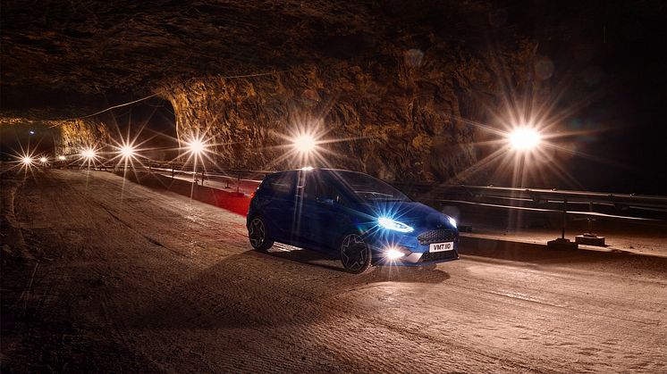 Ford Fiesta ST saltgruve 2018 Undertrack