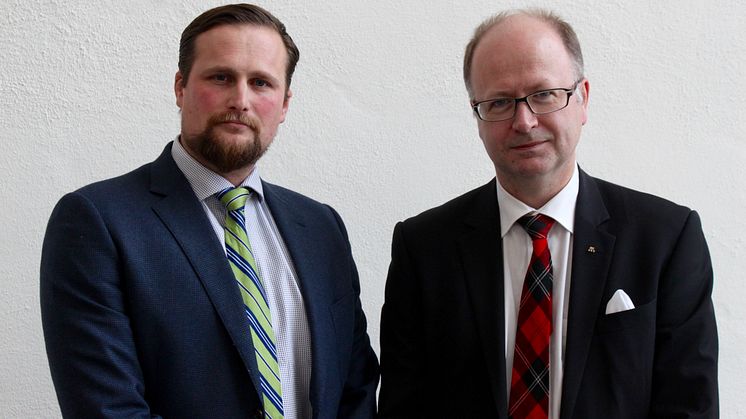 Carl Johan Sonesson och Pontus Lindberg