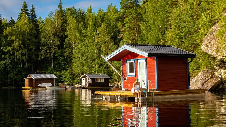 Vest Sverige Dalslands Stugbåtsuthyrning  Foto Laurence Ogiela/westsweden.com 2