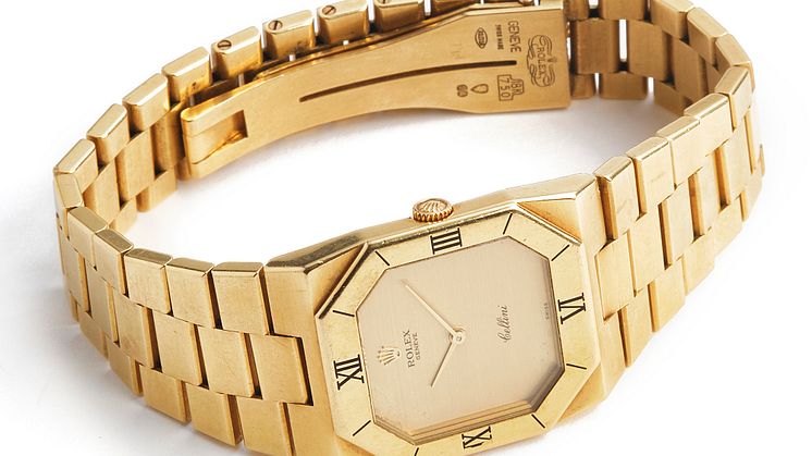 Danmarks store rejsekonge Simon Spies købte to usædvanlige Rolex-armbåndsure og forærede det ene til sin ven og medstifter af Spies Rejser, Karl Olsen.