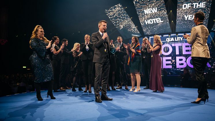 Quality Hotel The Box tar hem priset som New Hotel of the Year 
