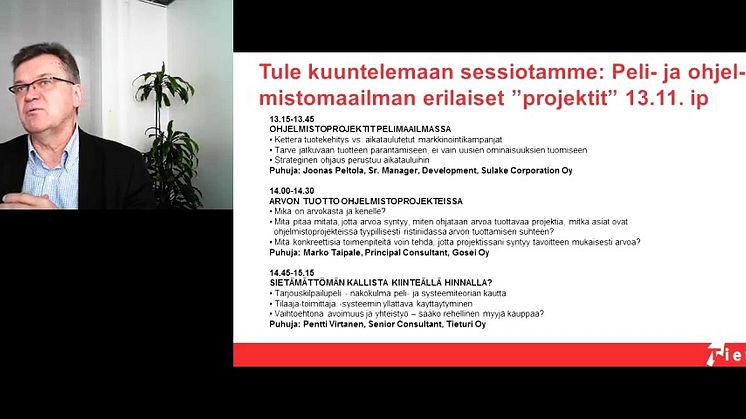 Nähdään Projektipäivillä 12.–13.11.