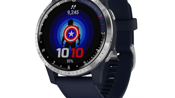 Garmin presenterar Legacy Hero Serien, med Marvel-tema i smartwatches Inspirerade av Captain Marvel och Captain America: The First Avenger