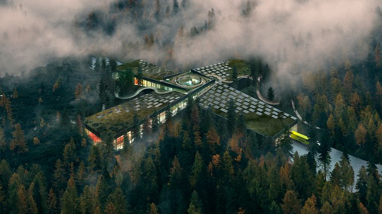 Around the Corner consists of a number of Scandinavian innovations from several different industries, for example Vestre and BIG Architects who have the ambition to build the world’s most sustainable furniture factory.