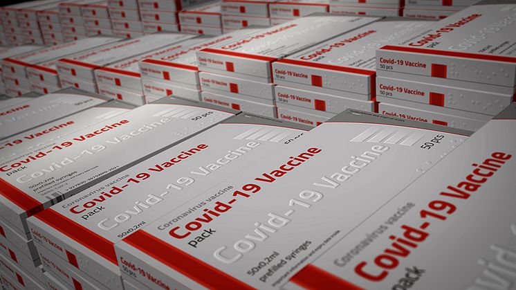 Förpackningsdata för covid-19-vacciner laddas av kapacitetsskäl upp i Sverige och ytterligare 10 länders system.