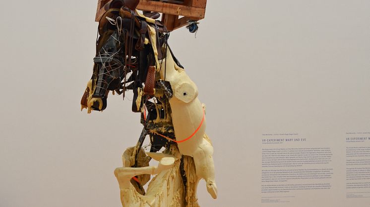MdbK Leipzig - "Reality Virtual Reality" - Skulptur "CSSC Frederic Remington Charles Bronson"