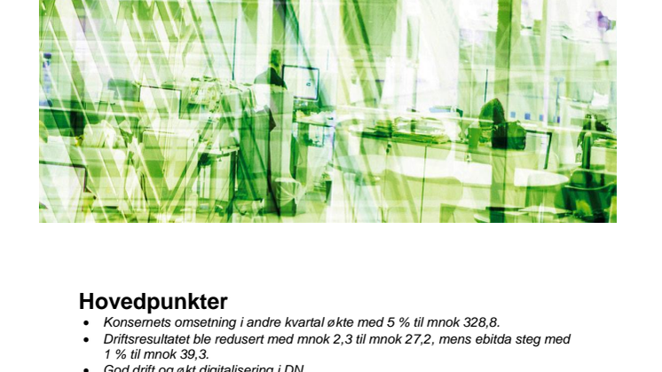KVARTALSRAPPORT 2. kvartal 2013