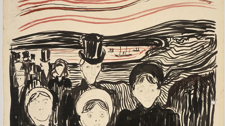 Angst, Edvard Munch, 1896, Munchmuseet1