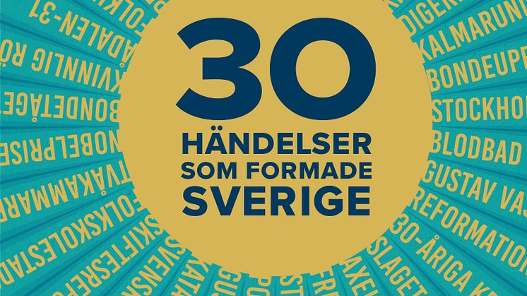 30 händelser som formade Sverige omslag.jpg