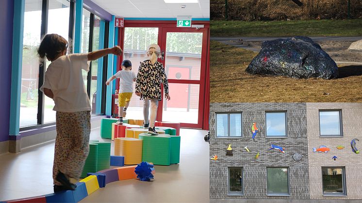 Ny offentlig konst skapar magi på Örebros förskolor