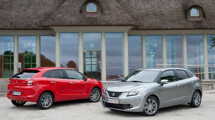 Ny Suzuki Baleno tager føringen med radarbaseret sikkerhedsudstyr, gode pladsforhold og økonomi. 
