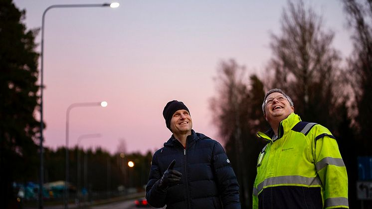 Göran Schlegel, Elektroskandia och Daniel Lagmyr, Katrineholms kommun.