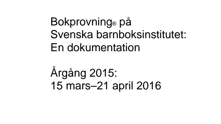 Återigen rekordstor utgivning av barnböcker! 