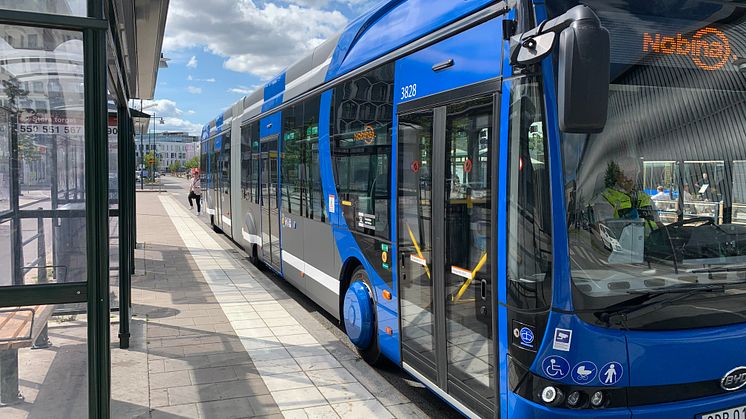 Ny snabbusslinje på el
