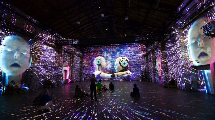 Immersive Show im Kunstkraftwerk Leipzig