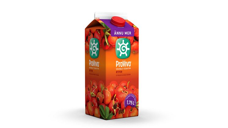 Mer vintermys med ProViva Nypon - Nu i ännu större förpackning!