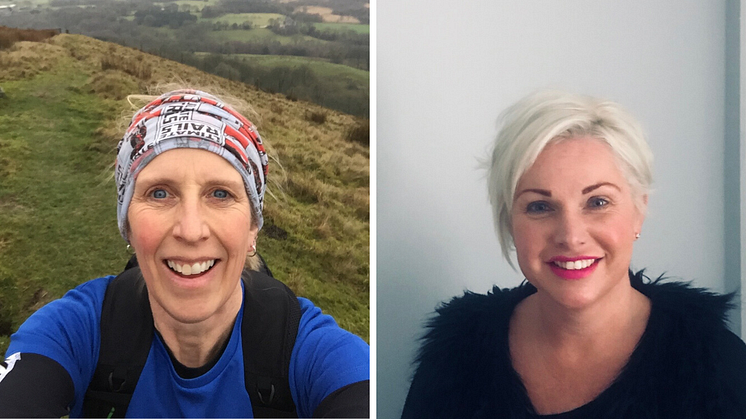 Two of our many volunteers - Lisa Carter and Natalie Briggs.