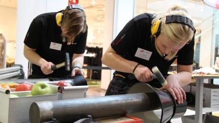 160 elever tävlar om en finalplats i ”SM för unga plåtslagare 2012”!