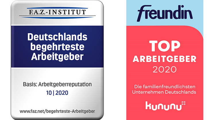 Deutsche Glasfaser wurde vom F.A.Z.-Institut zum begehrtesten Arbeitgeber und inexio von kununu und freundin zum familienfreundlichsten Unternehmen ausgezeichnet.