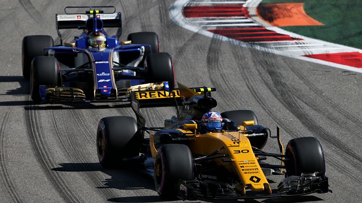 Renault F1 Team i Rysslands Grand Prix 