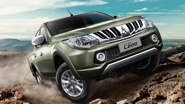 Helt ny Mitsubishi L200 - Europalansering på bilutstillingen i Geneve