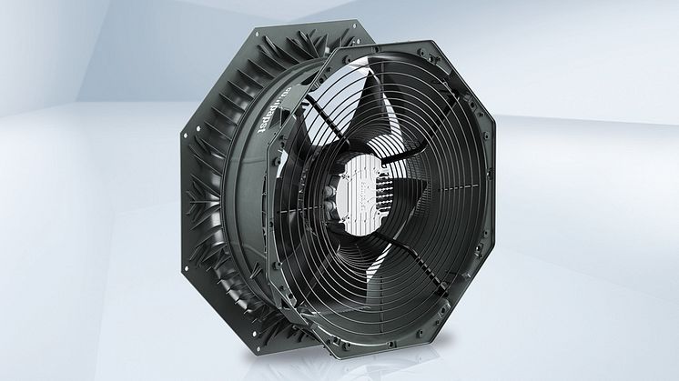 Nya axialfläktar med integrerad diffusor utvecklade speciellt för värmepumpar