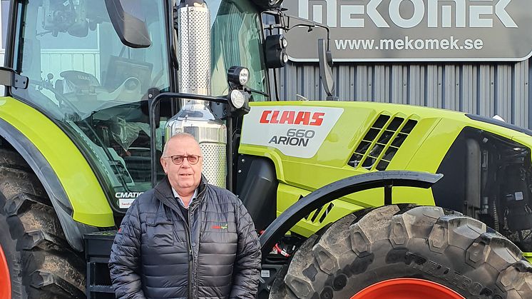 Arne Eriksson är ny säljare hos Swedish Agro Machinery.