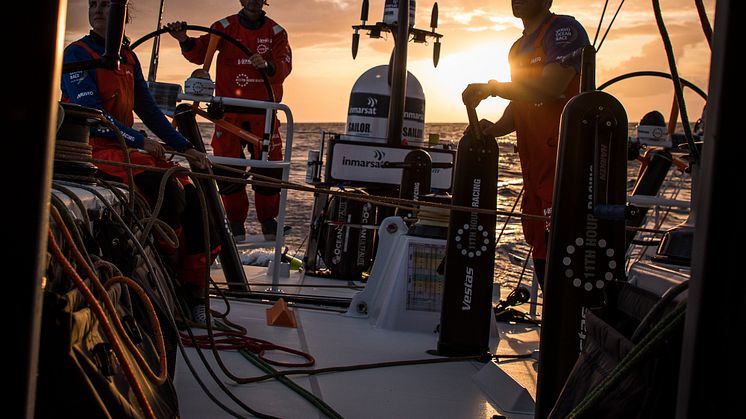 Hi-res image - Inmarsat - Inmarsat’s FleetBroadband powered the digital content delivery from the race yachts throughout the 2017-18 Volvo Ocean Race